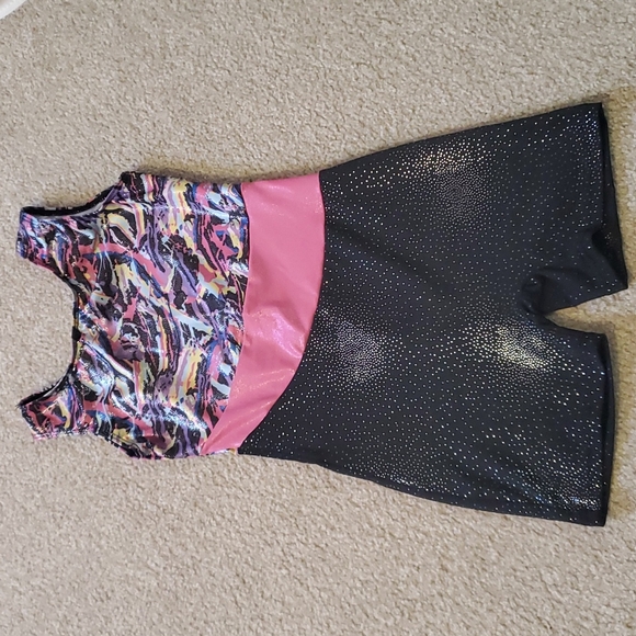 Gymnastics leotards, 3-pack, size 5/6 - Picture 4 of 7